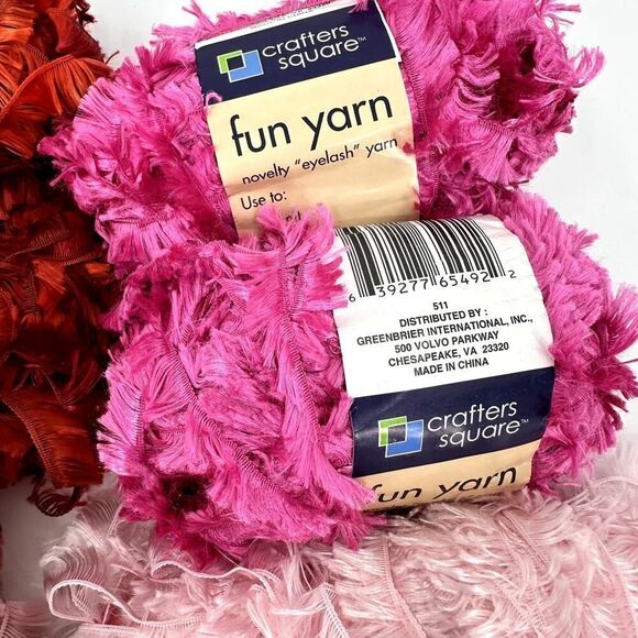 Boa Furs Eyelash Mystery Mixed Large Lot PINK RED PURPLE Fun Trim Vintage - Picture 2 of 9